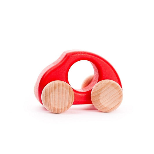 BAJO - Mini Autko Garbus drewniane 7,5 cm - 43710 - EKO