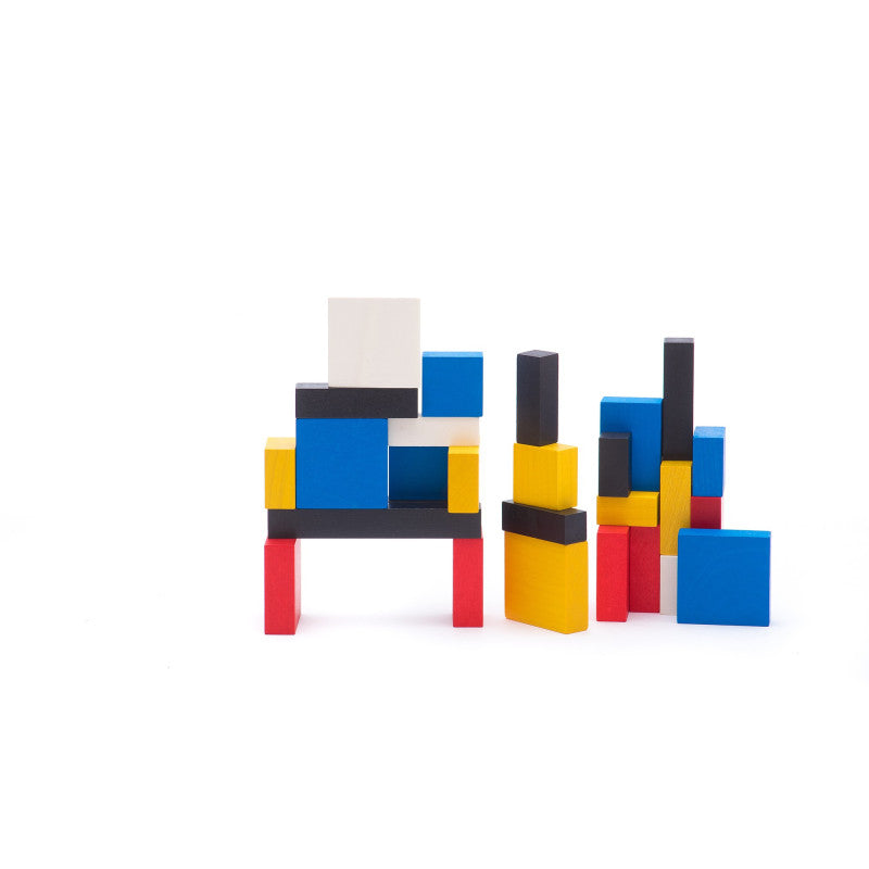 BAJO - Klocki Mondrian 91010 - Premium - EKO