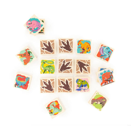 BAJO - Memo dino - Gra pamięciowa dla dzieci i dorosłych - EKO