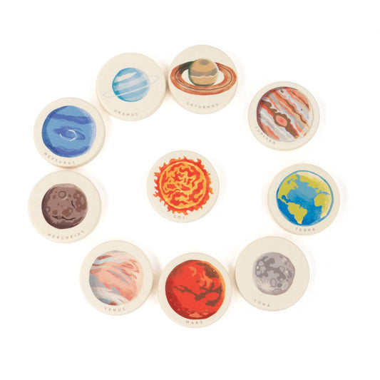 BAJO - Memo kosmos - Gra pamięciowa dla dzieci i dorosłych - EKO