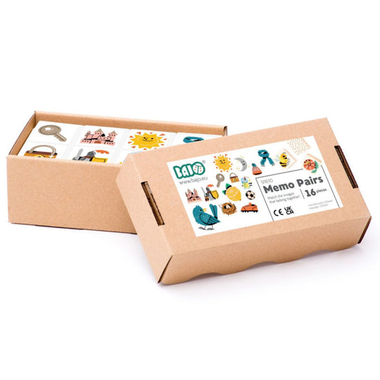 BAJO - Memo pary - sensoryczna gra od najmłodszych lat - EKO