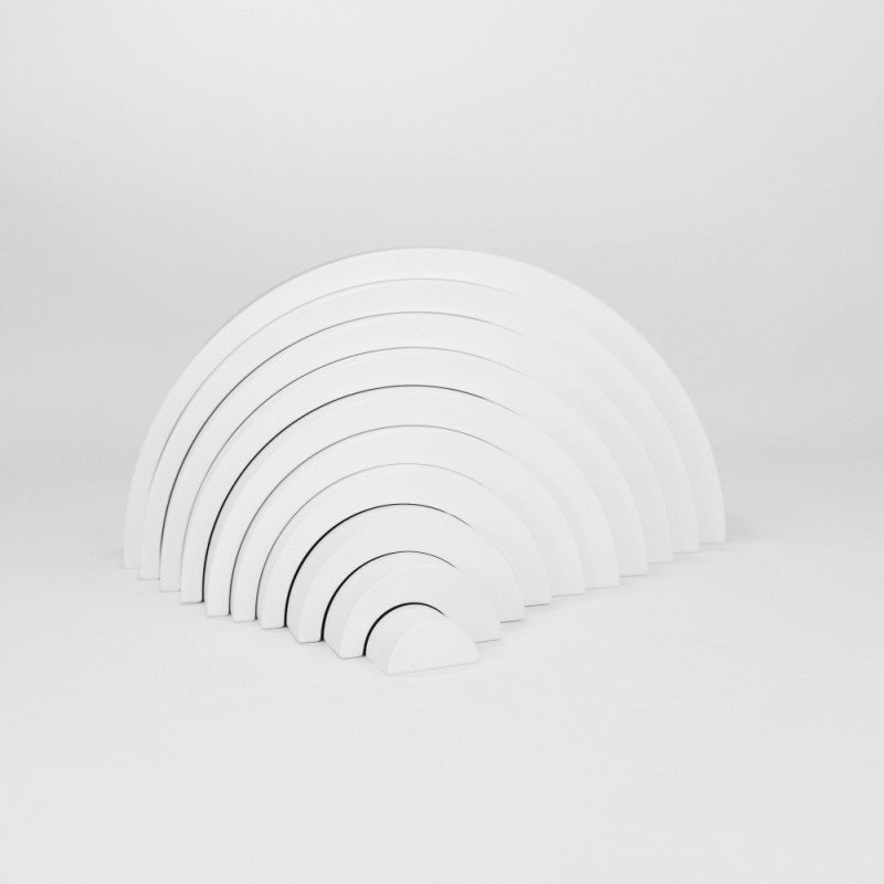 BAJO - Tęcza duża - black/white - EKO