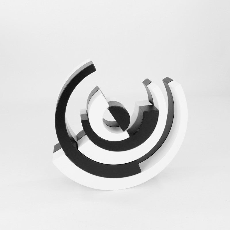 BAJO - Tęcza - black/white - EKO