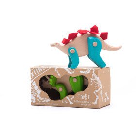 TOBE - Drewniany dinozaur Stegozaur - 78430 - BajoToys.pl