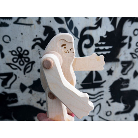 BAJO - Yeti - drewniana zabawka sensoryczna - EKO