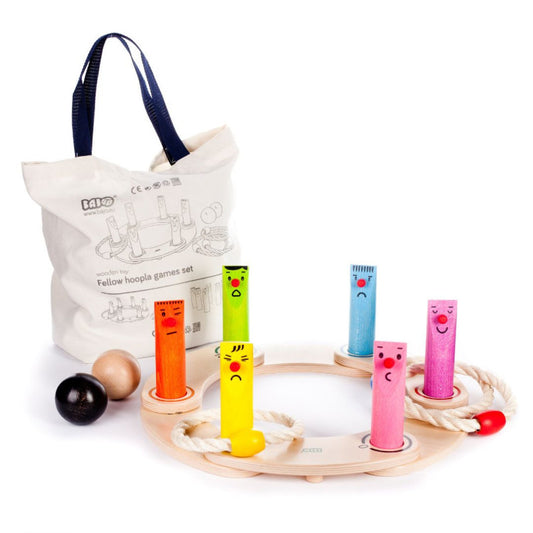 BAJO - Zestaw do gry fellow hoopla - Serso i kręgle - EKO