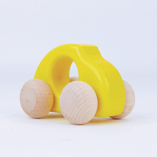 BAJO - Mini Autko Garbus drewniane 7,5 cm - 43710 - EKO