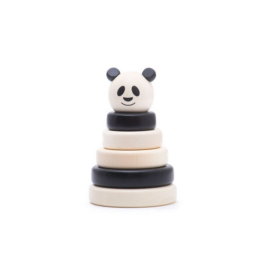 BAJO - Piramida panda drewniana - BAJO 39390