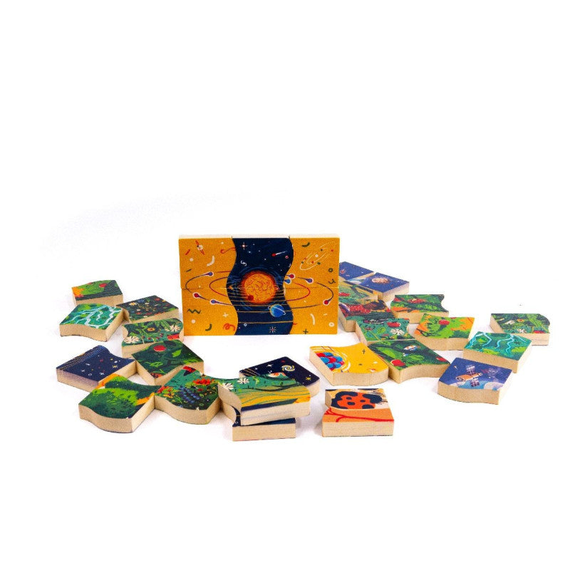 TOBE - Puzzle drewniane PUNKT WIDZENIA - 91680 - Premium - EKO