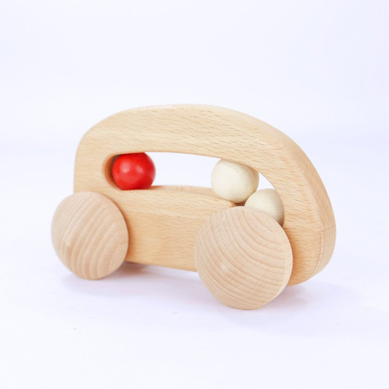 BAJO - Samochód z koralikami  drewniany - BAJO - 49320