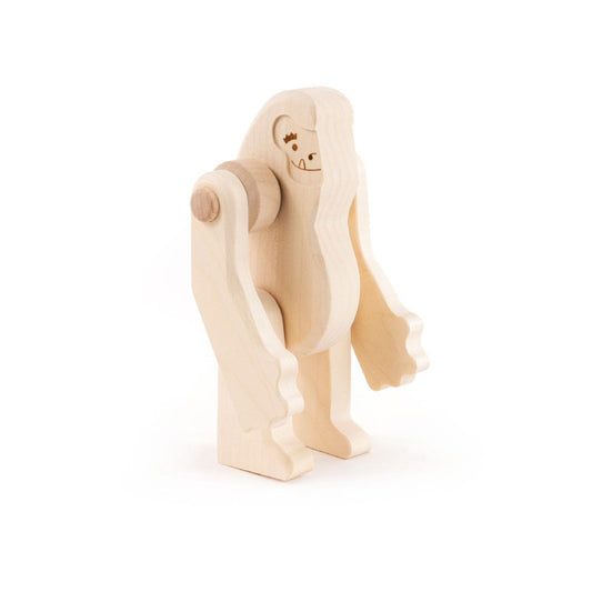 BAJO - Yeti - drewniana zabawka sensoryczna - EKO