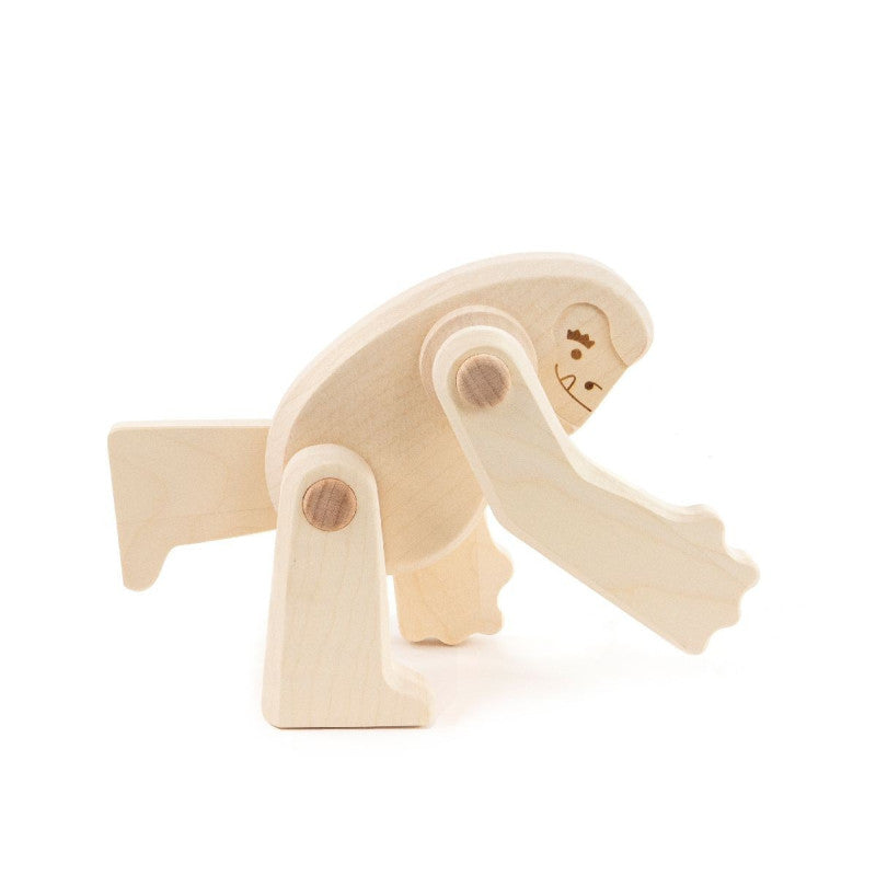BAJO - Yeti - drewniana zabawka sensoryczna - EKO