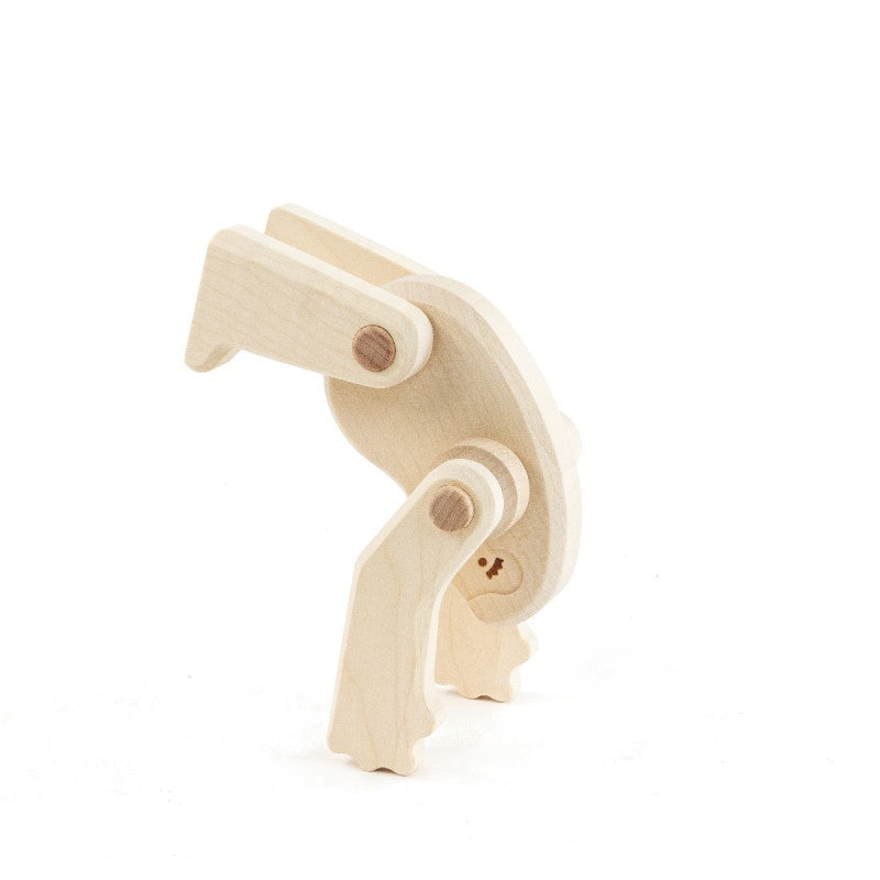 BAJO - Yeti - drewniana zabawka sensoryczna - EKO